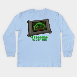 Challenge Accepted Kids Long Sleeve T-Shirt